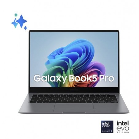 SAMSUNG NOTEBOOK GALAXY BOOK5 PRO 14 ULTRA 5 226V 16GB/512GB WIN11P NP944XHA-KG4IT