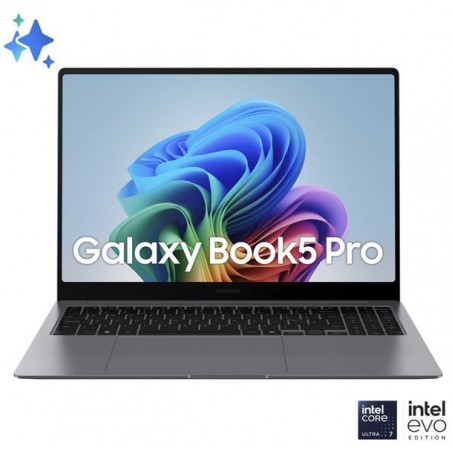 SAMSUNG NOTEBOOK GALAXY BOOK5 PRO 16 ULTRA 7 256V 16GB/512GB W11Pro NP964XHA-KG2IT
