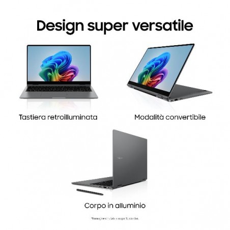 SAMSUNG NOTEBOOK GALAXY BOOK5 360 NP754QHA-KA1IT